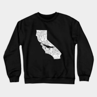 California Drone Pilot Crewneck Sweatshirt